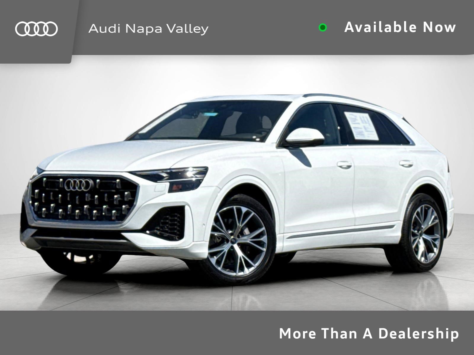 Used 2025 Carrara White Audi Premium Plus image 1