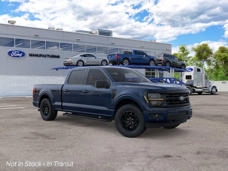 New 2026 Antimatter Blue Metallic Ford XLT image 7