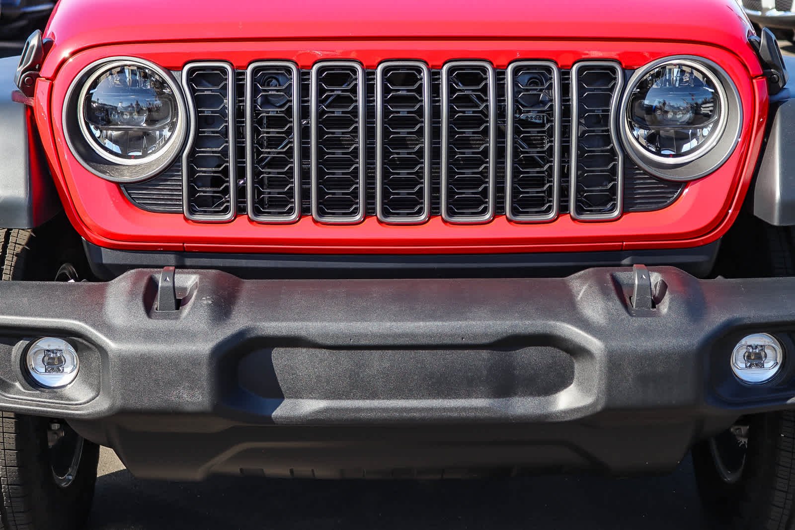 New 2027 Firecracker Red Clear-Coat Paint Jeep Sport S image 9