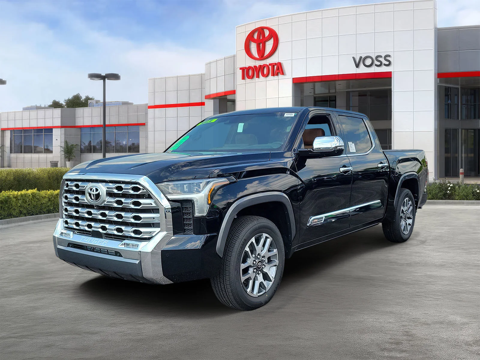 New 2026 Midnight Black Metallic Toyota 1794 Edition CrewMax 5.5