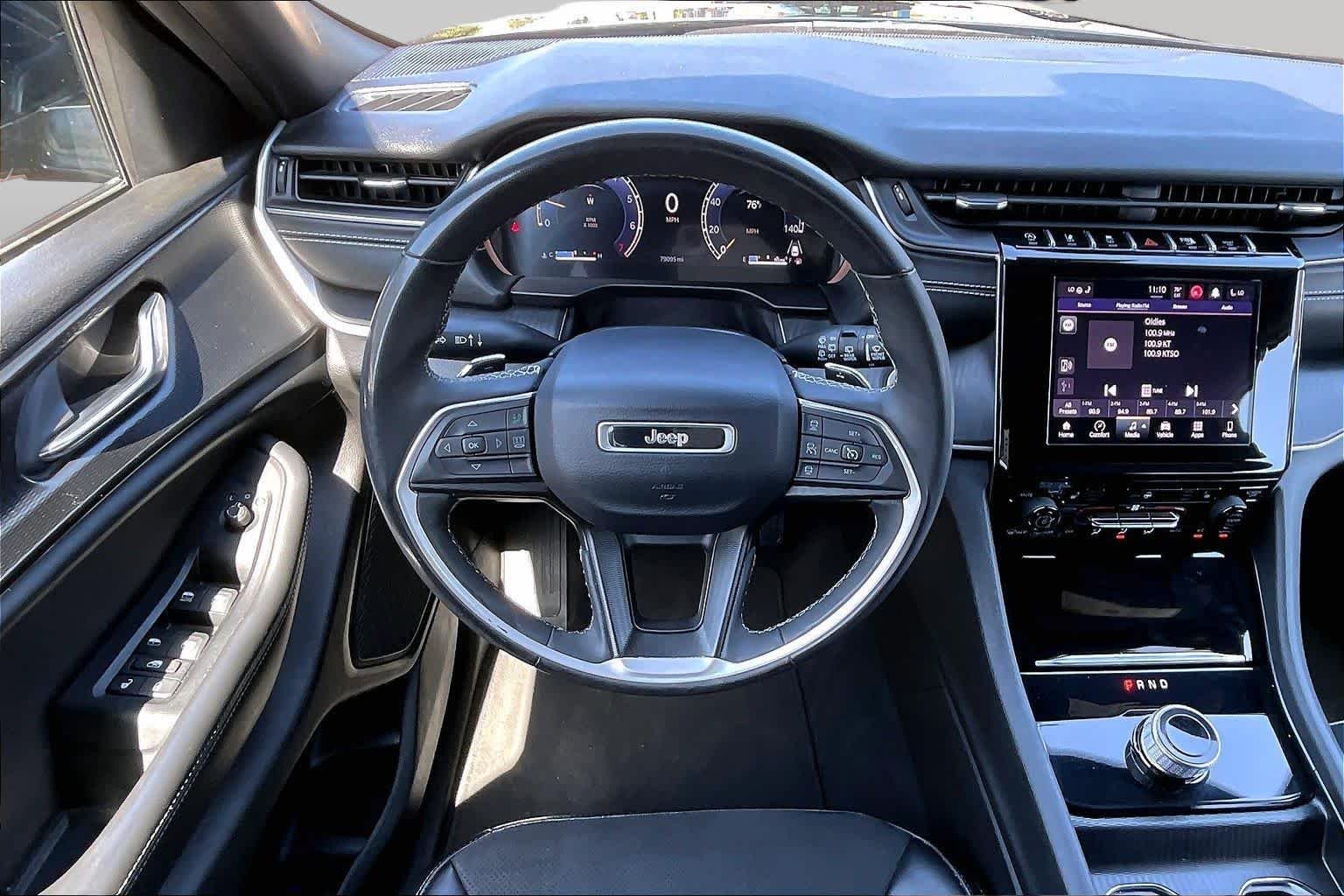 Used 2024 Diamond Black Crystal Pearlcoat Jeep Altitude image 6