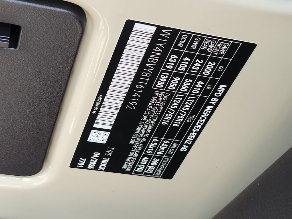 New 2026 Pebble Grey Mercedes-Benz CARGO image 12
