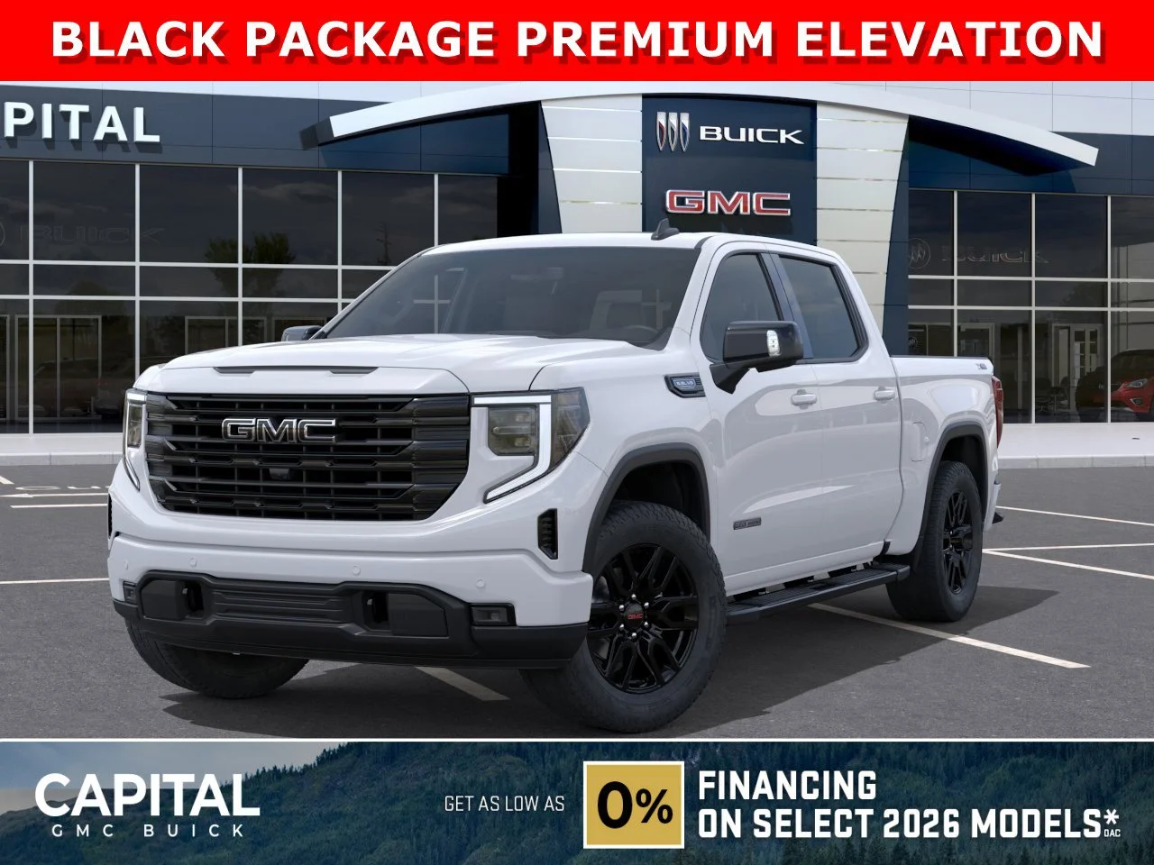 New 2026 Summit White GMC Elevation image 1