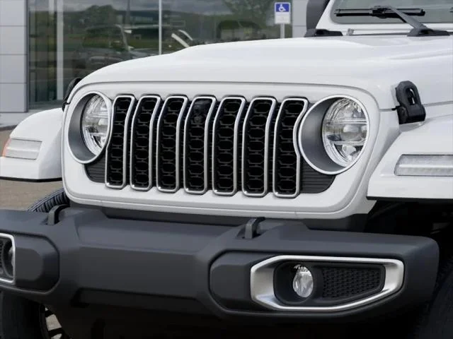New 2026 Bright White Clear-Coat Exterior Paint Jeep Sahara image 38