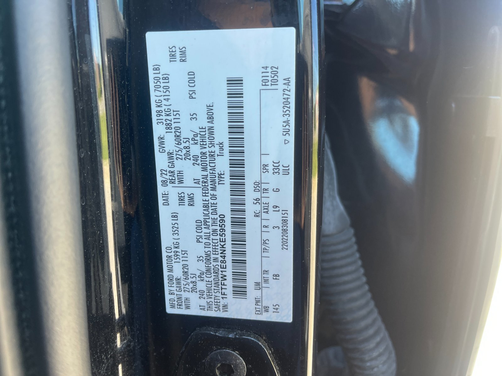 Used 2022 Black Ford XLT image 32