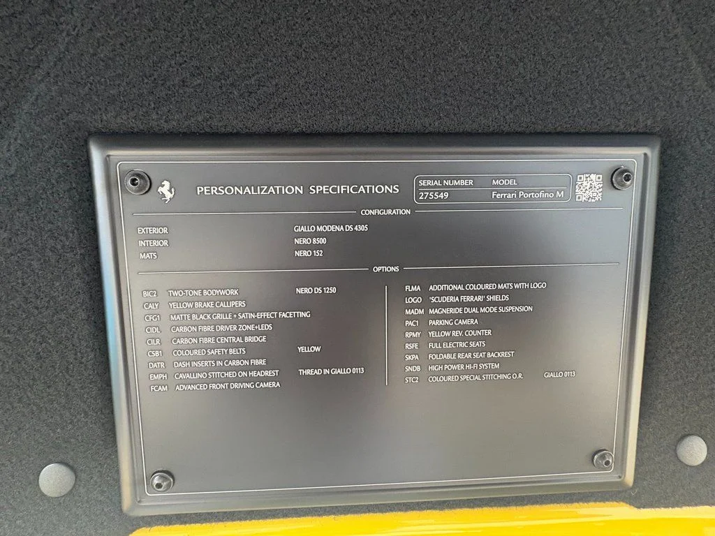 Used 2022 Yellow Ferrari M image 59
