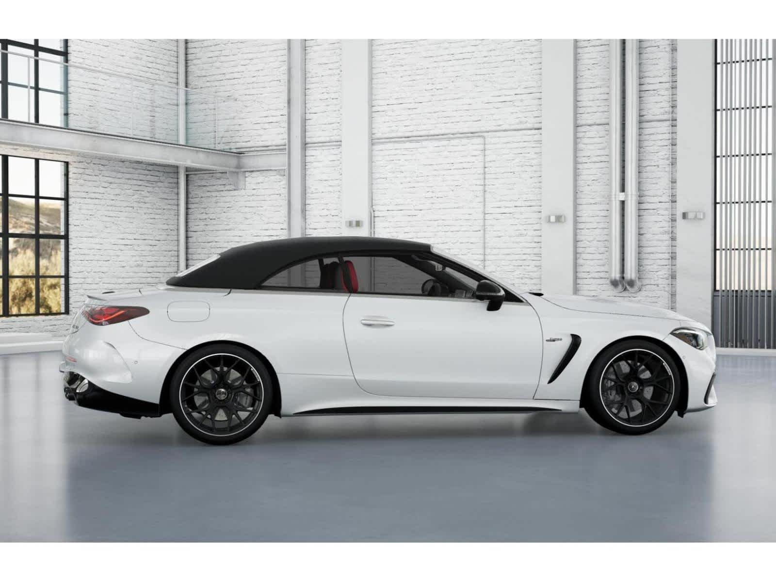 New 2026 MANUFAKTUR Moonlight White Metallic Mercedes-Benz AMG® CLE 53 4MATIC+ Cabriolet image 16