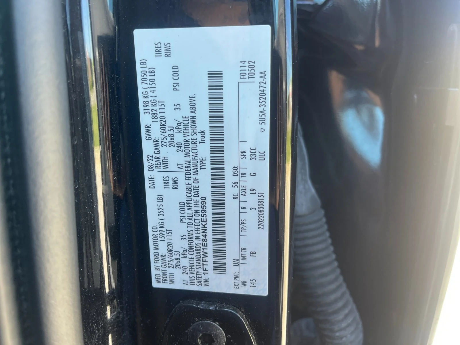 Used 2022 Black Ford XLT image 32