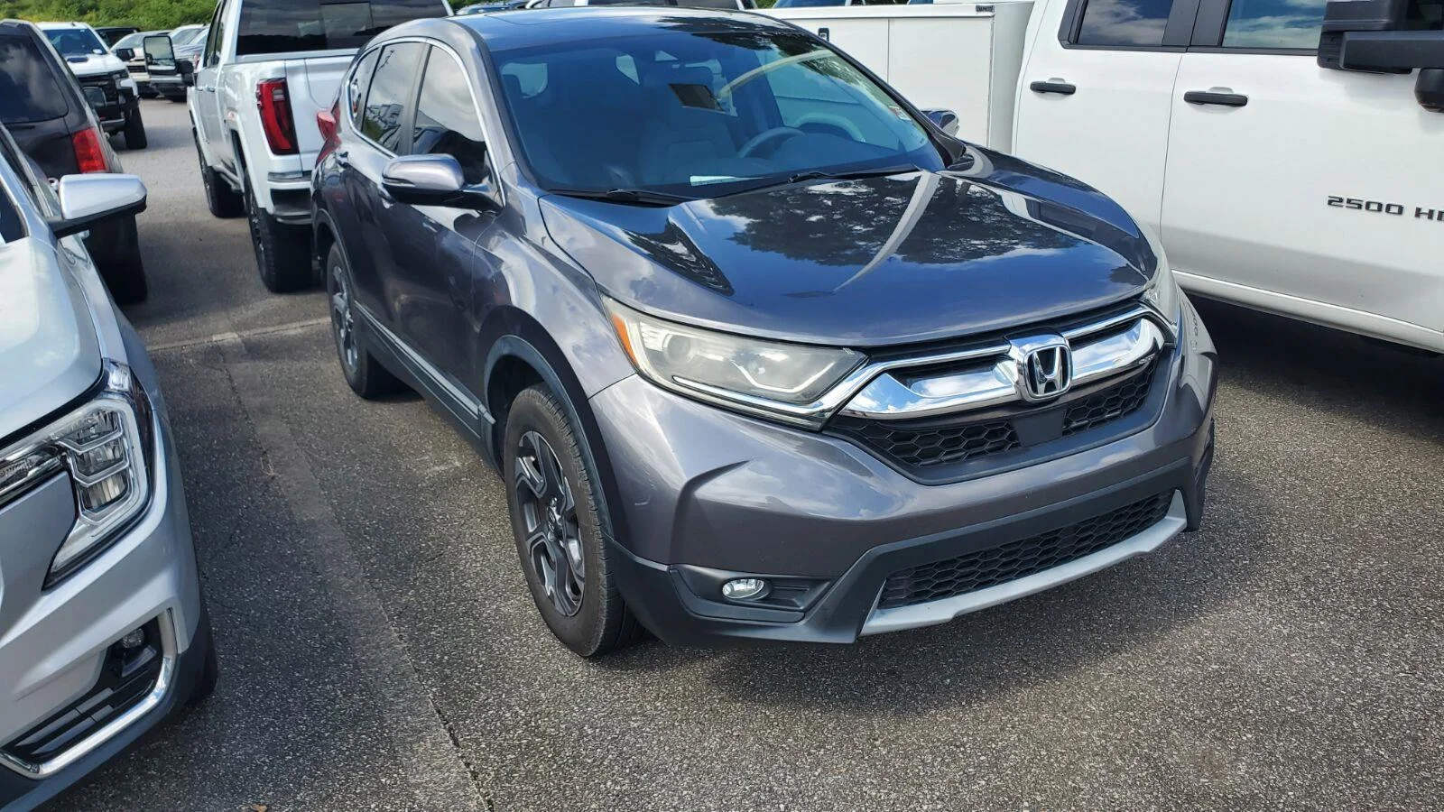 Used 2017 Modern Steel Metallic Honda EX image 2