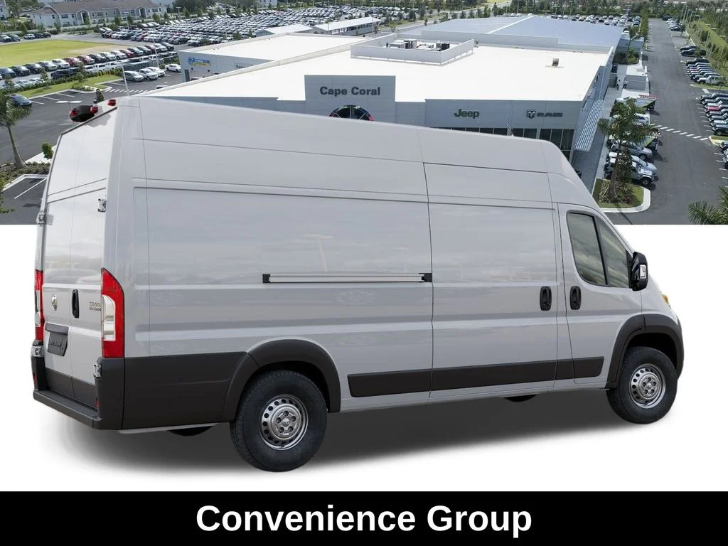 New 2026 Bright White Clear-Coat Exterior Paint RAM Tradesman image 4