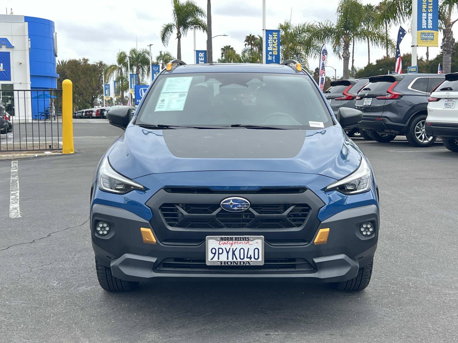 Used 2024 Geyser Blue Pearl Subaru Wilderness image 4