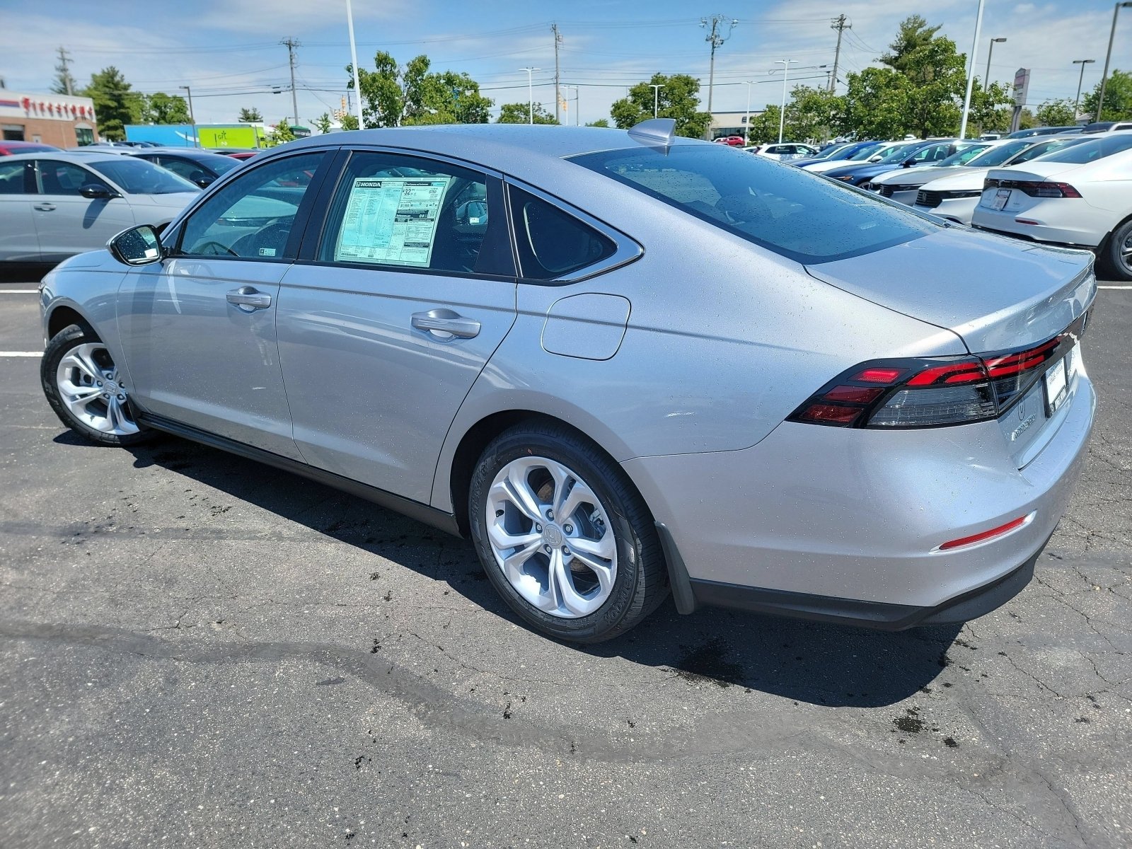 New 2026 Solar Silver Metallic Honda LX image 17
