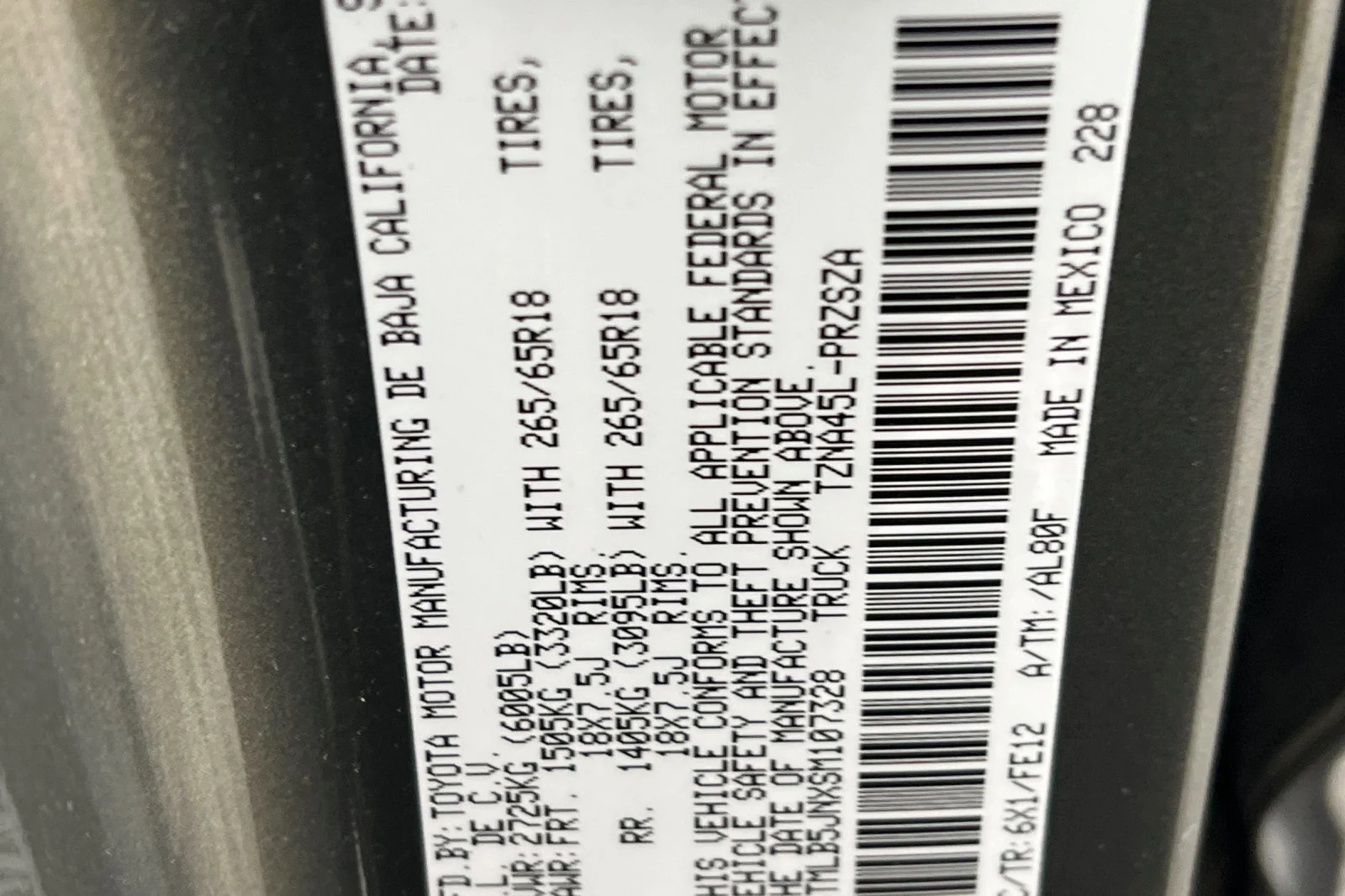 Certified Used 2025 Bronze Oxide Toyota TRD Sport image 31