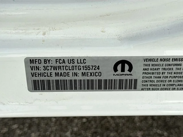 New 2026 Bright White Clearcoat RAM TRADESMAN image 30