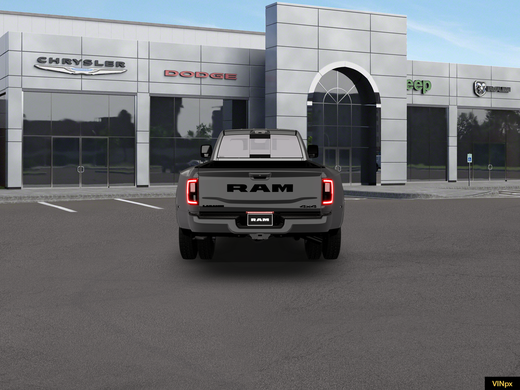 New 2026 Ceramic Gray Clear-Coat Exterior Paint RAM Laramie image 5