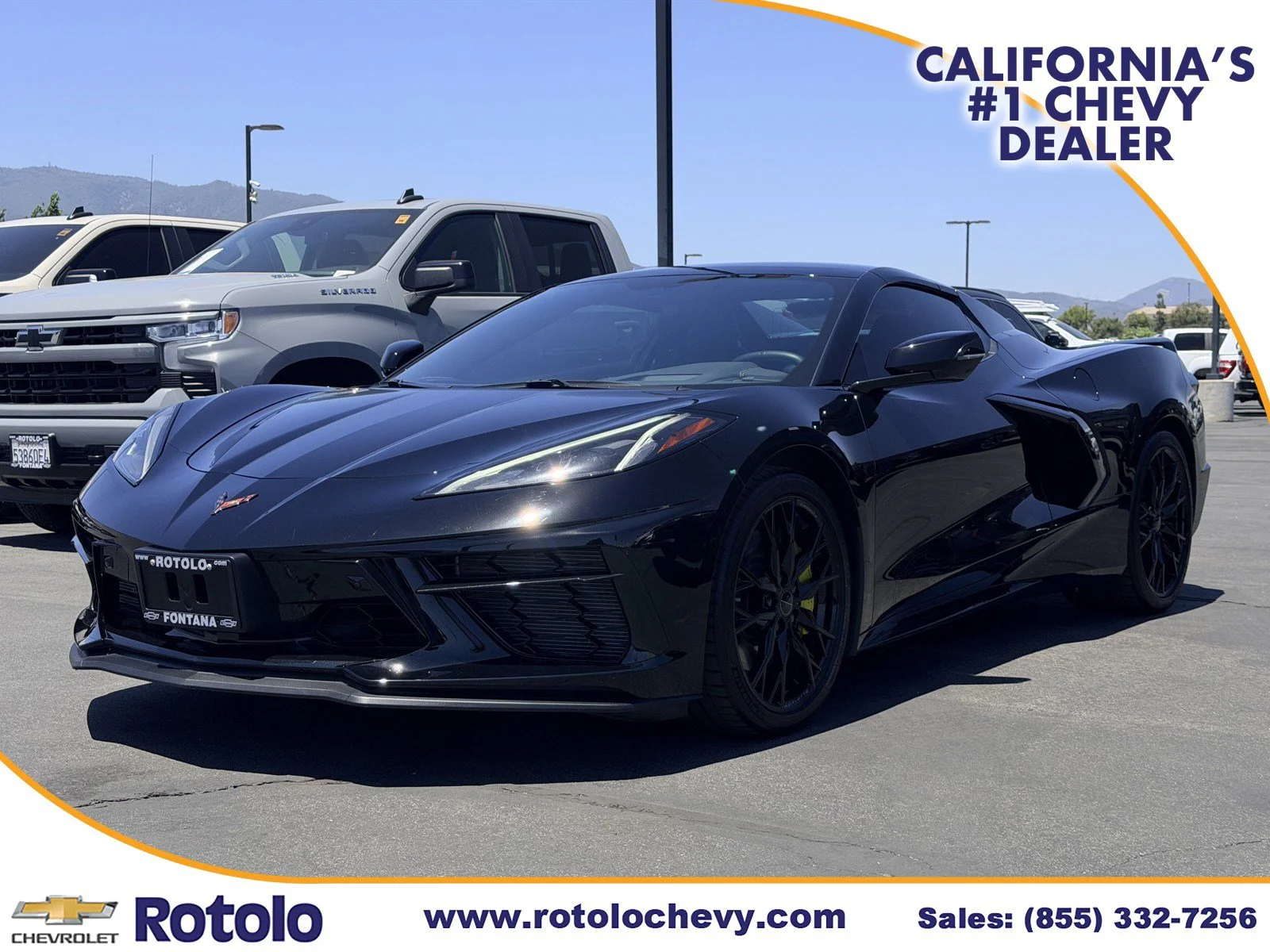 Used 2023 Black Chevrolet 2LT image 3