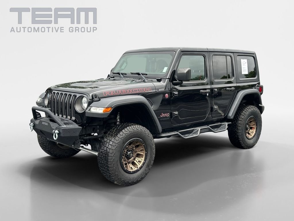 Used 2021 Black Jeep Unlimited Rubicon image 3