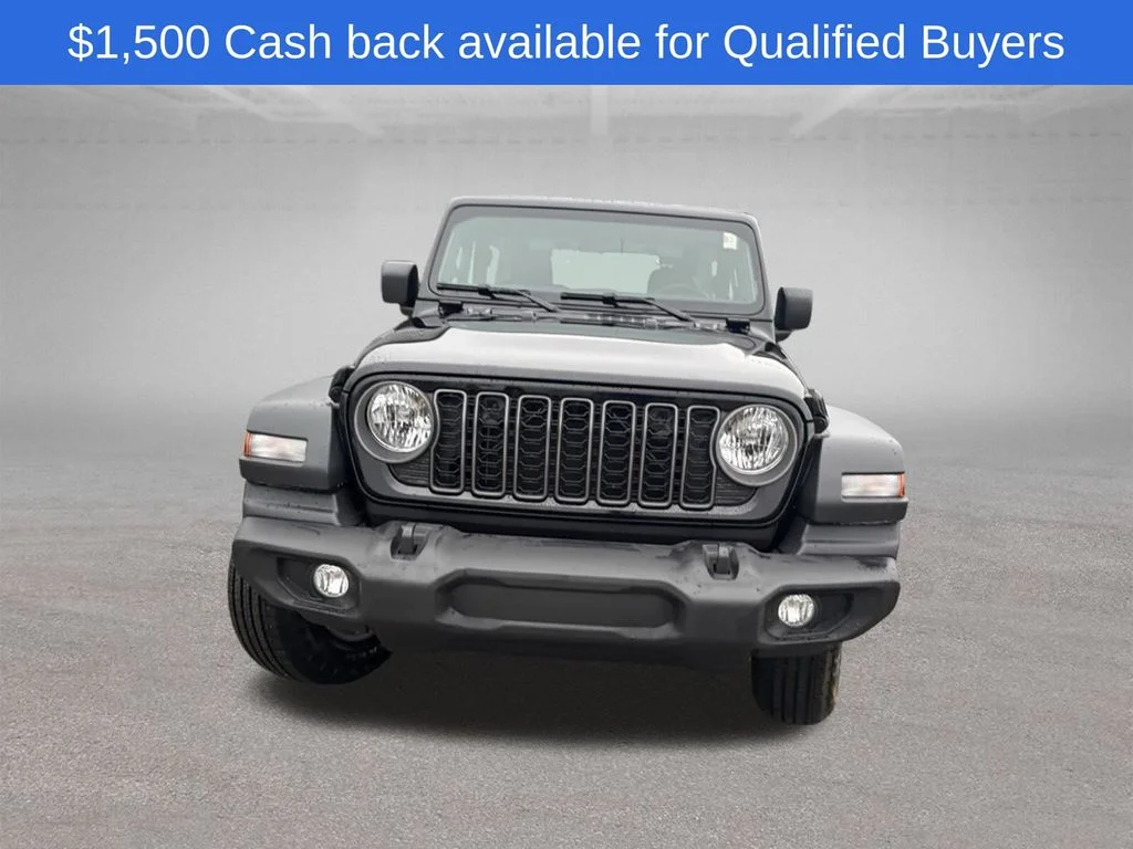 New 2026 Black Clearcoat Jeep Sport image 2