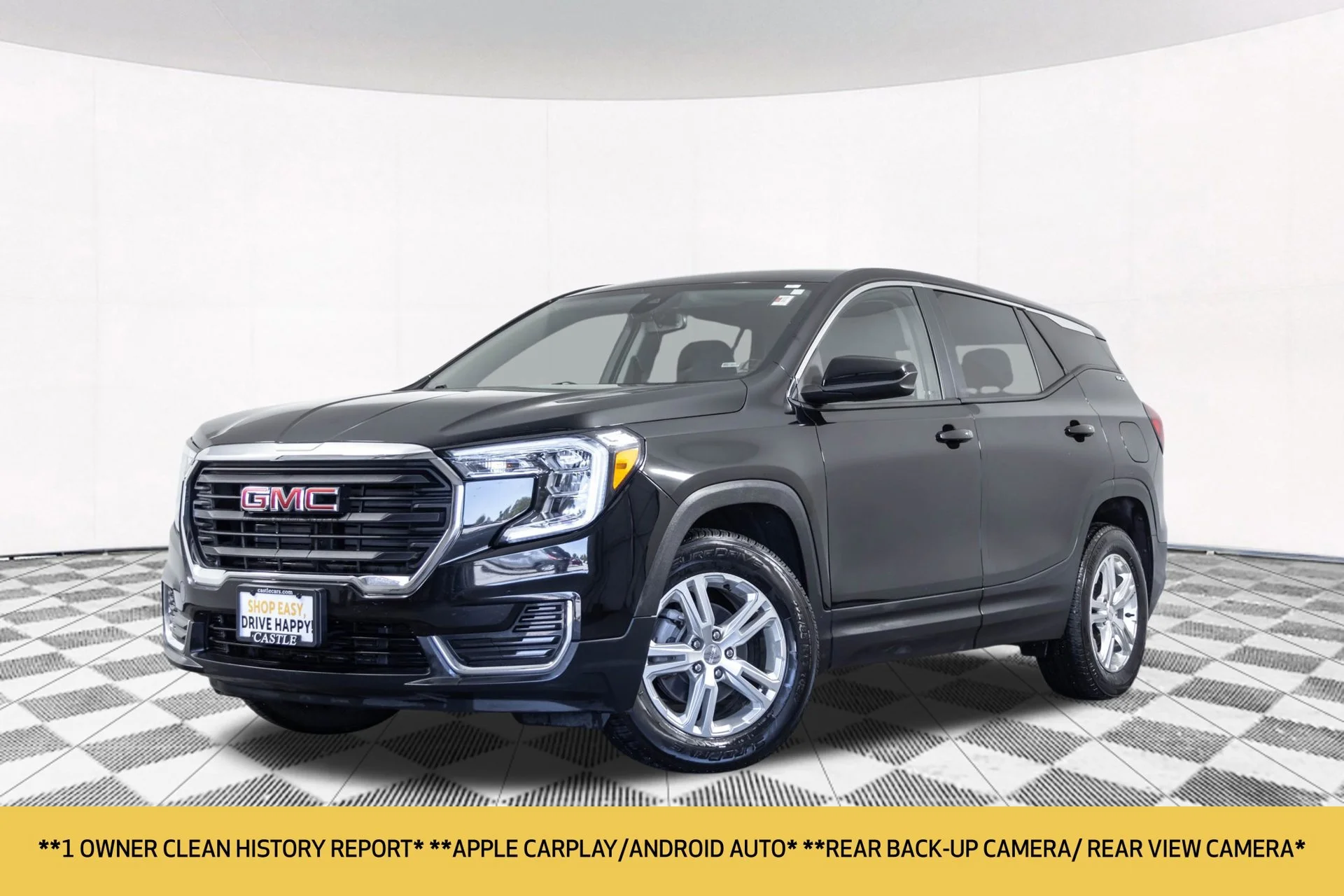 Used 2024 Ebony Twilight Metallic GMC SLE image 2