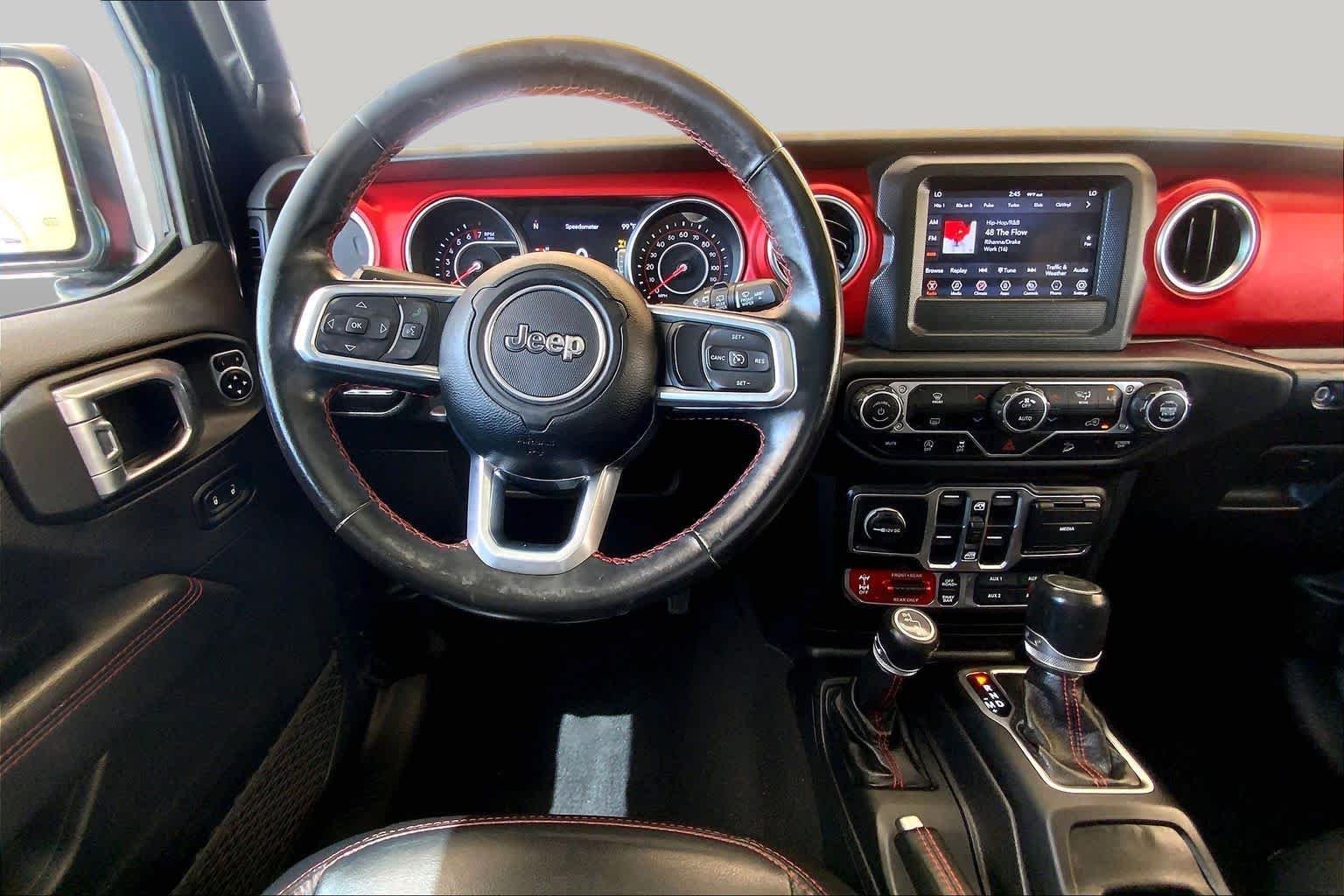 Used 2021 Black Clearcoat Jeep Unlimited Rubicon image 6