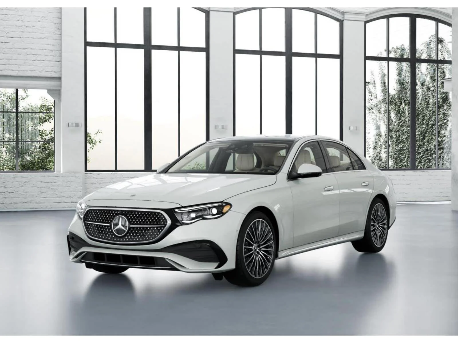 Used 2026 MANUFAKTUR Moonlight White Metallic Mercedes-Benz E 350 image 39