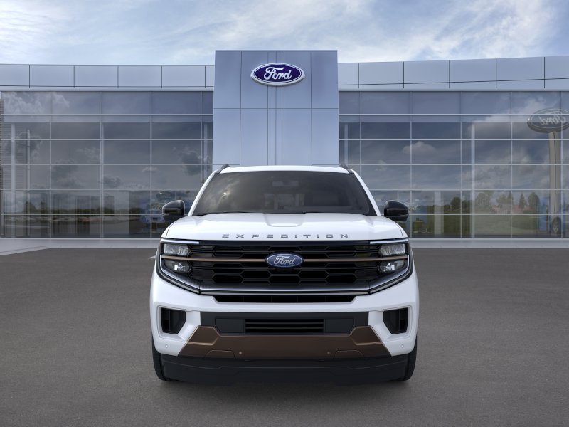 New 2026 Star White Metallic Tri-Coat Ford MAX King Ranch® image 6