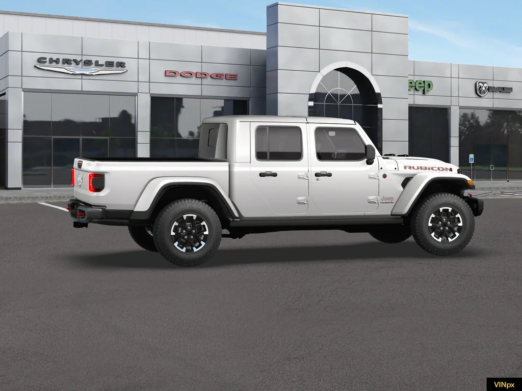New 2026 Bright White Clear-Coat Exterior Paint Jeep Rubicon X image 14