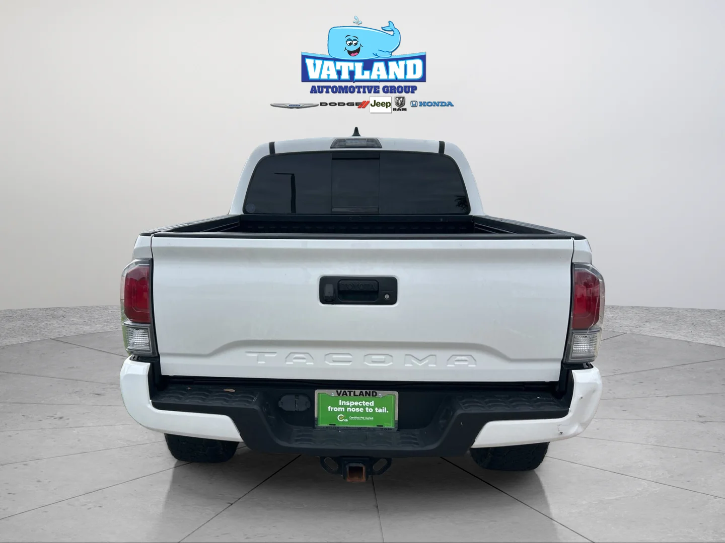 Used 2020 Super White Toyota TRD Sport image 4