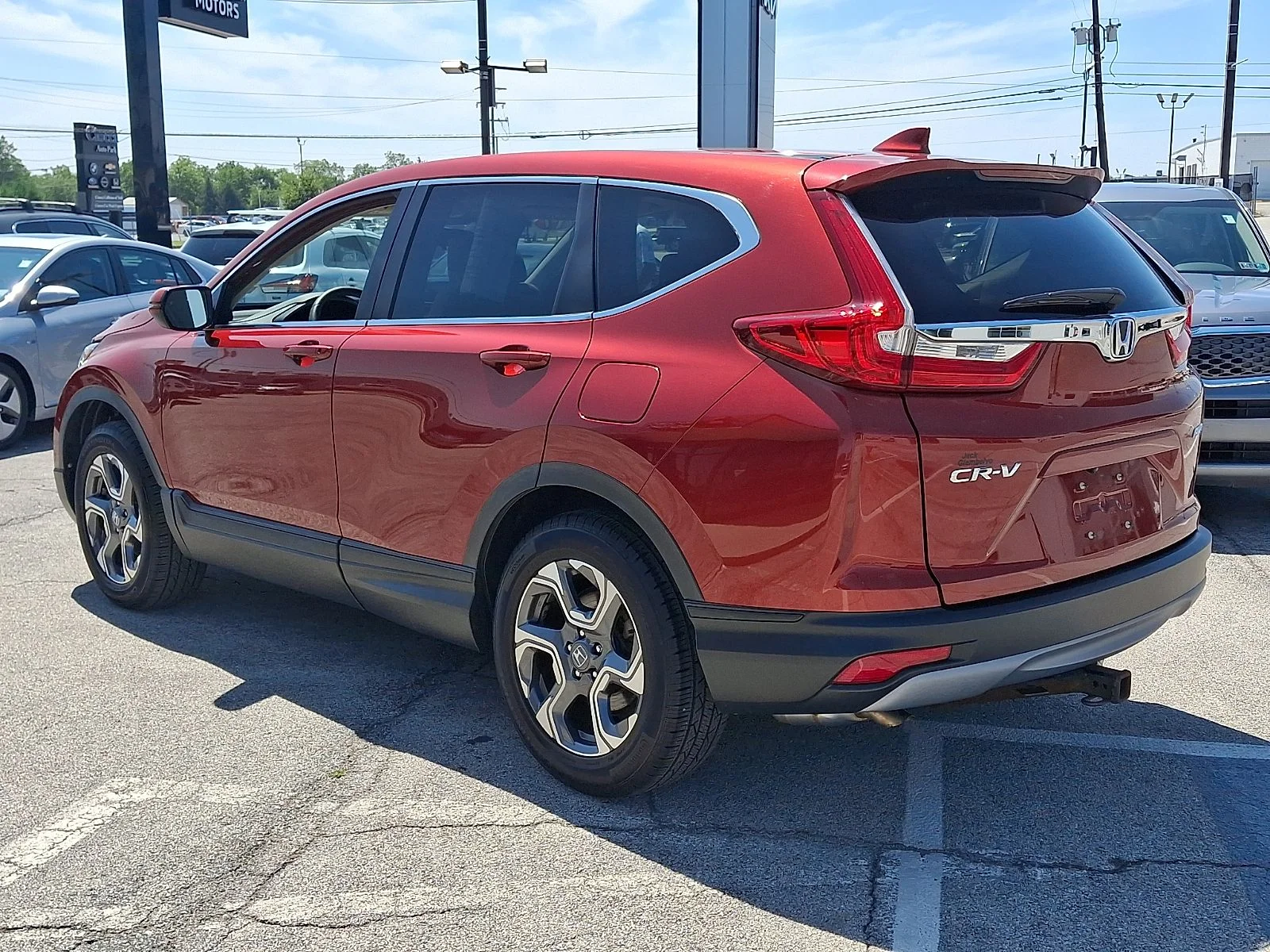 Used 2017 Red Honda EX image 4