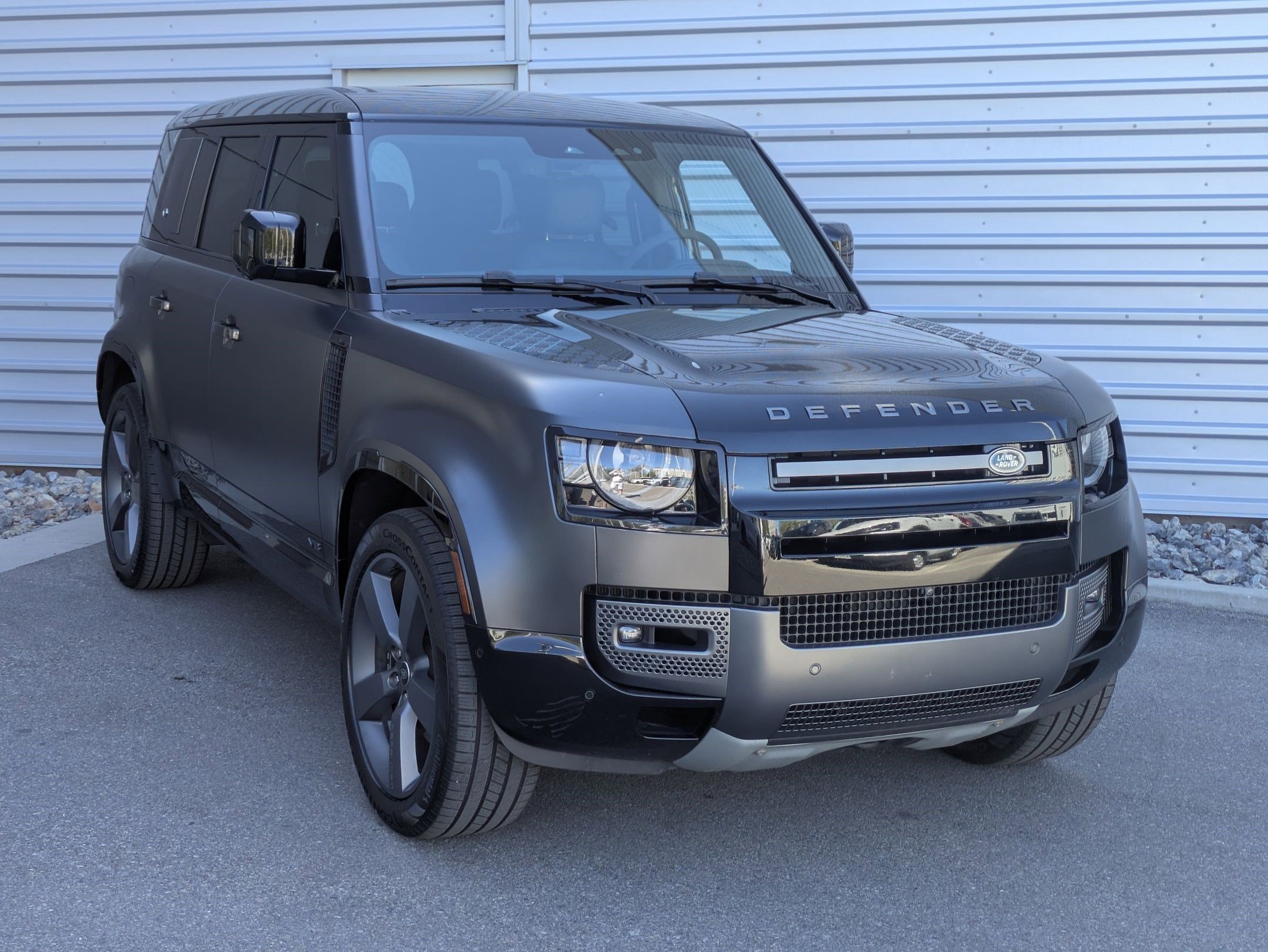 Used 2024 Gray Land Rover 110 P525 Carpathian Edition image 3