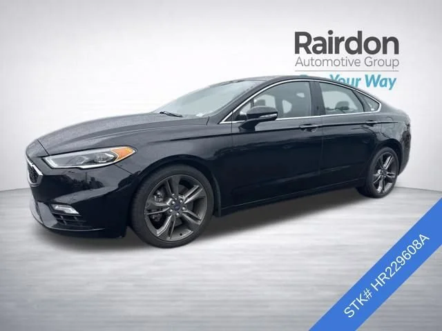 Used 2017 Shadow Black Ford Sport image 3