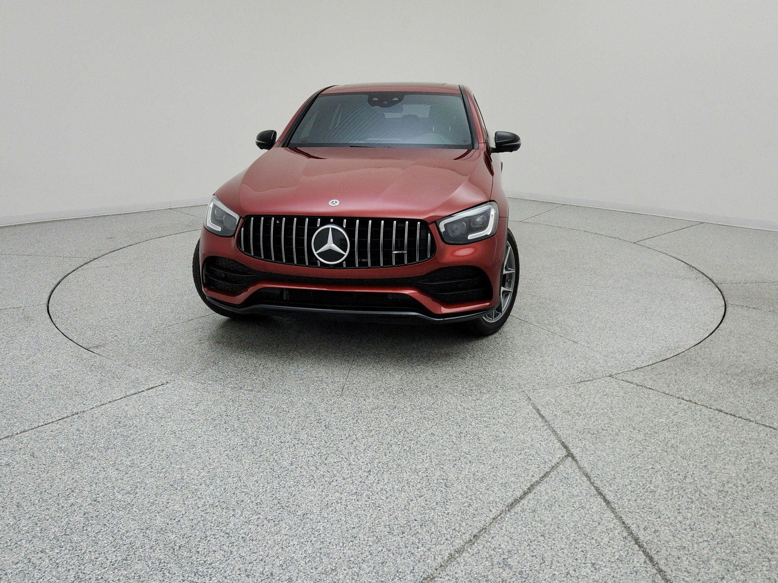Certified Used 2021 designo Cardinal Red Metallic Mercedes-Benz AMG® GLC 43 image 2