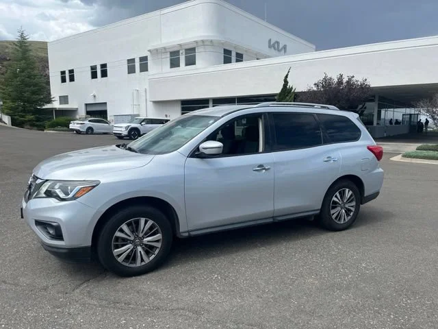 Used 2019 Brilliant Silver Metallic Nissan SV image 1