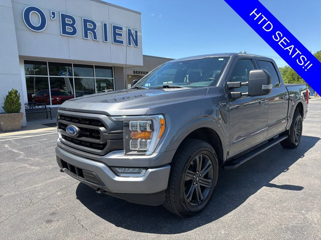 Used 2022 Carbonized Gray Metallic Ford XLT image 1