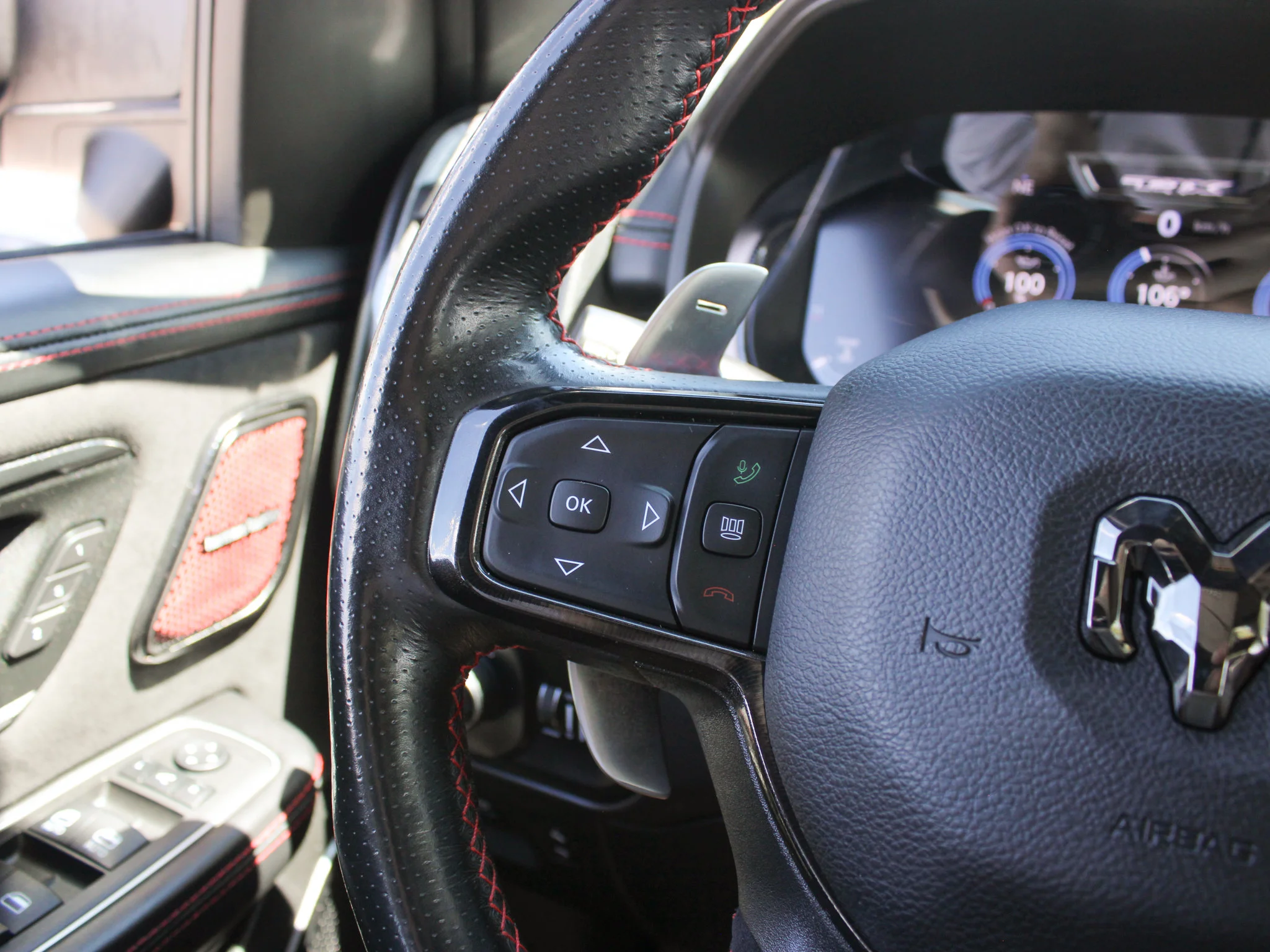 Certified Used 2023 Black RAM TRX * | 702 HP | Supercharged V8 | Tonneau Cover | Apple CarPlay | Heated/Vented Seats image 32