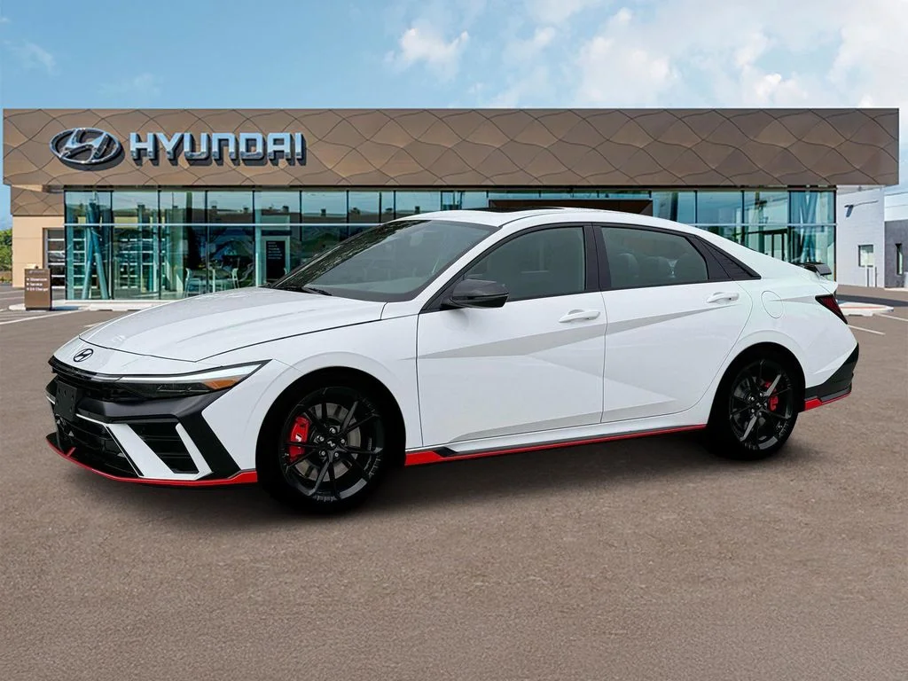 New 2026 White Hyundai Base image 2