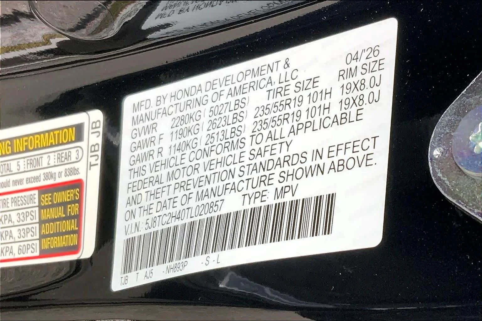 New 2026 Majestic Black Pearl Acura BASE image 13