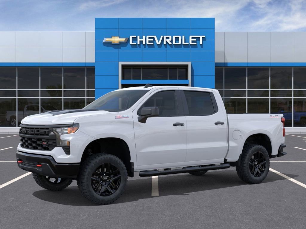 New 2026 Chevrolet Silverado 1500 Custom Trail Boss 4D Crew Cab