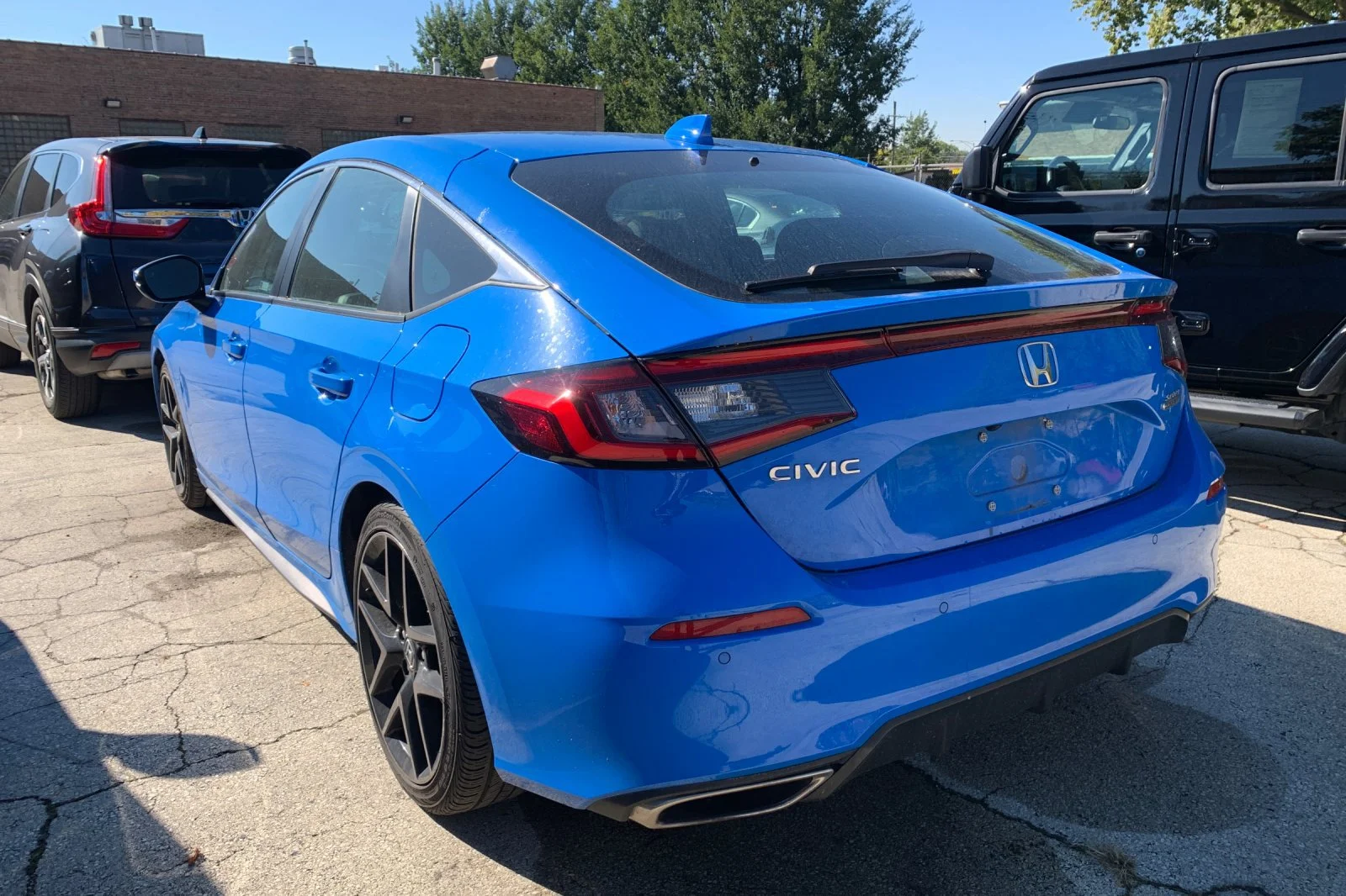 Certified Used 2024 Boost Blue Pearl Honda Sport Touring image 4
