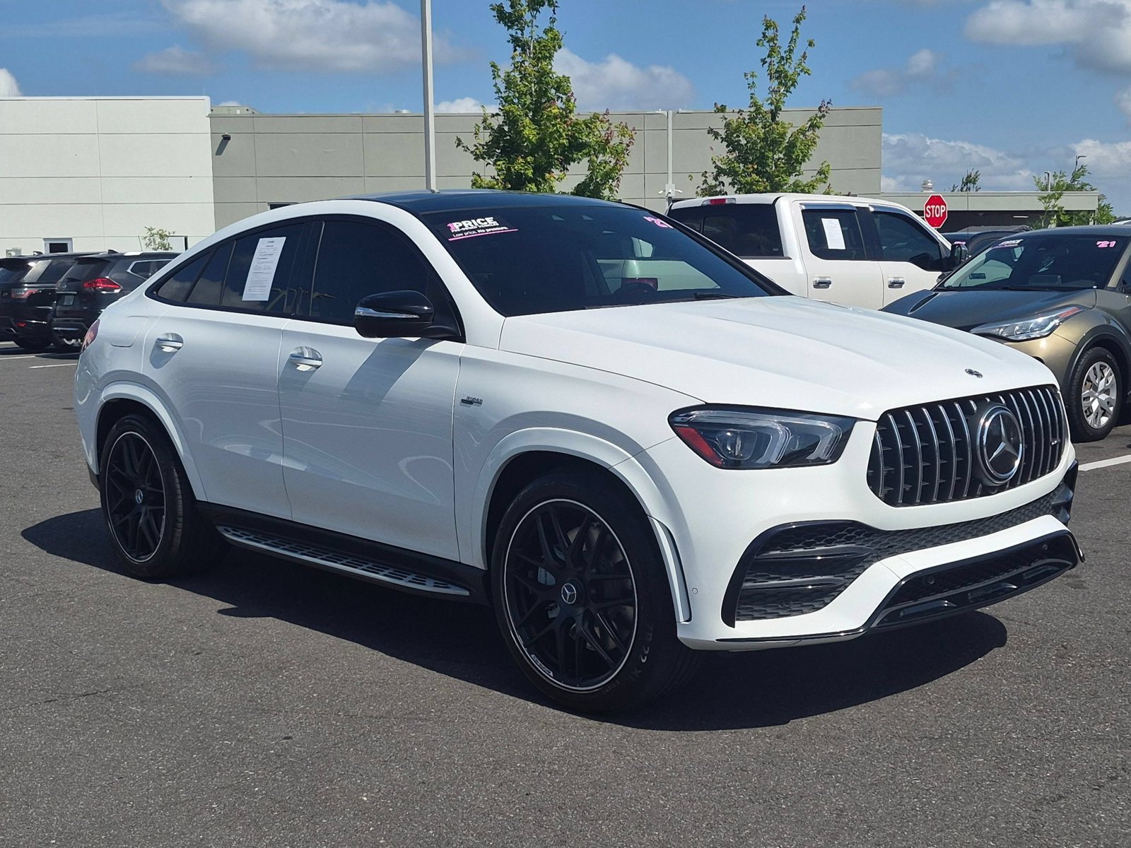 Used 2021 Polar White Mercedes-Benz AMG® GLE 53 image 3
