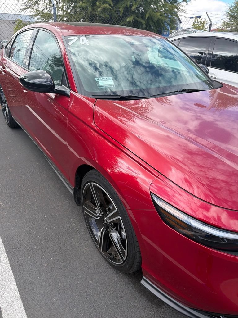 Certified Used 2026 Radiant Red Metallic Honda SE image 6