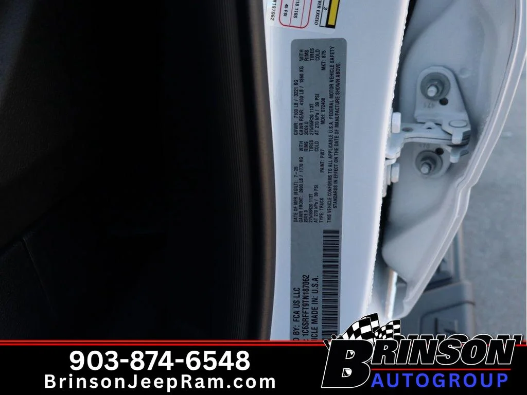 New 2026 Bright White Clearcoat Ram Lone Star image 20