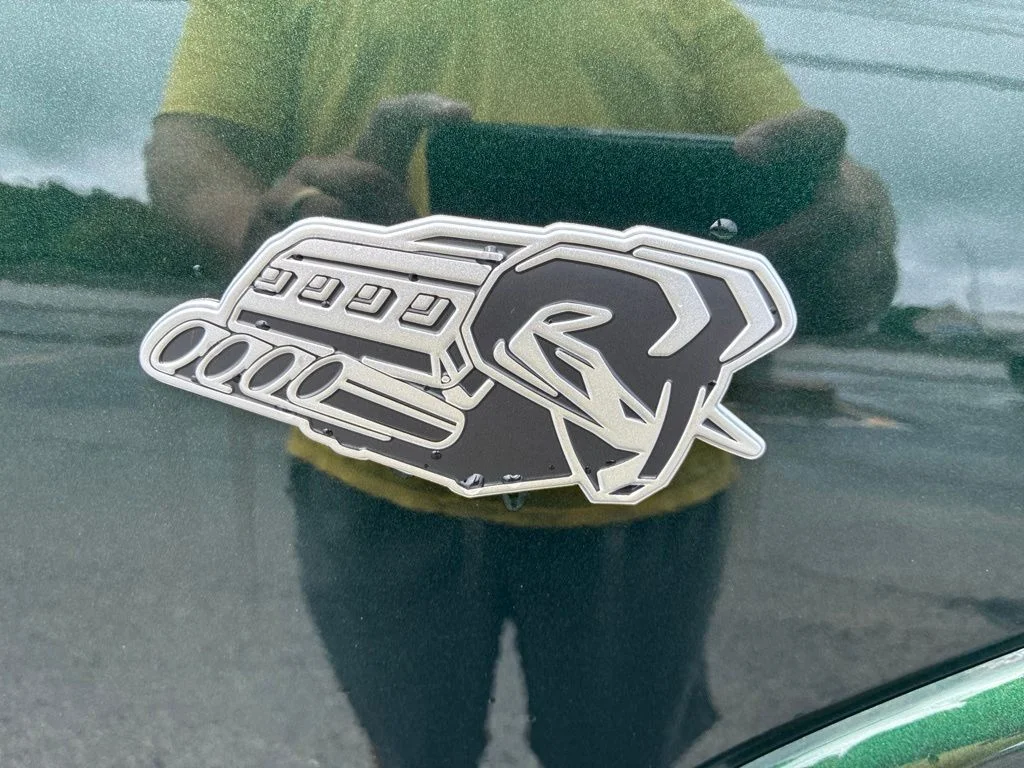 New 2026 Serrano-Green Metallic Exterior Paint RAM Laramie image 10