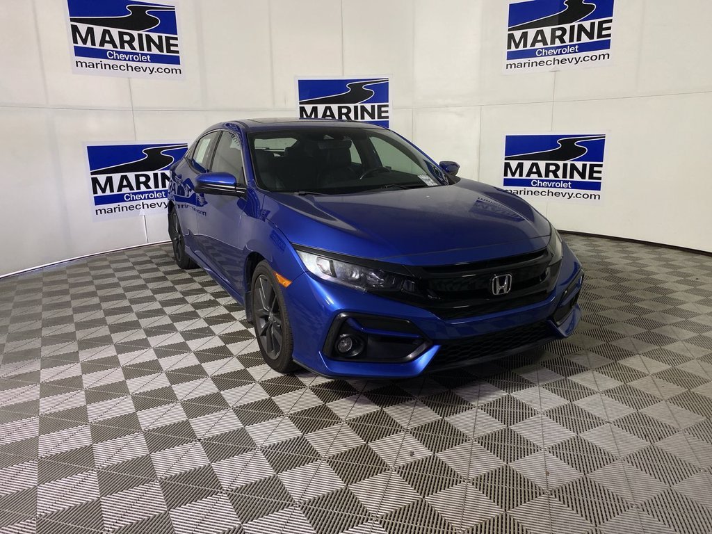 Used 2020 Blue Honda EX-L image 1
