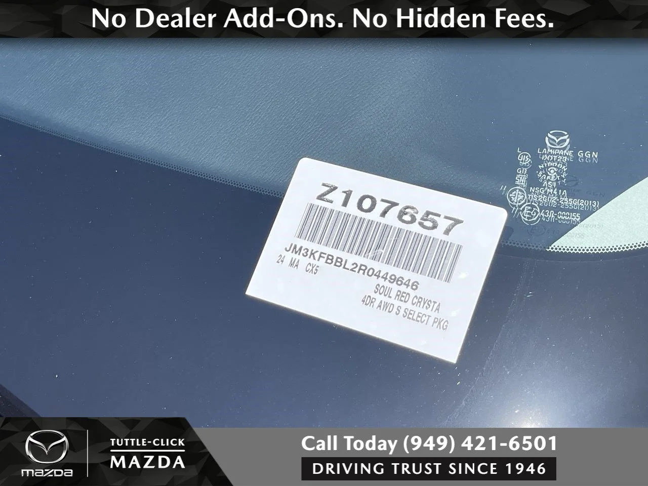 Used 2024 Soul Red Crystal Metallic Mazda 2.5 S Select Package image 42