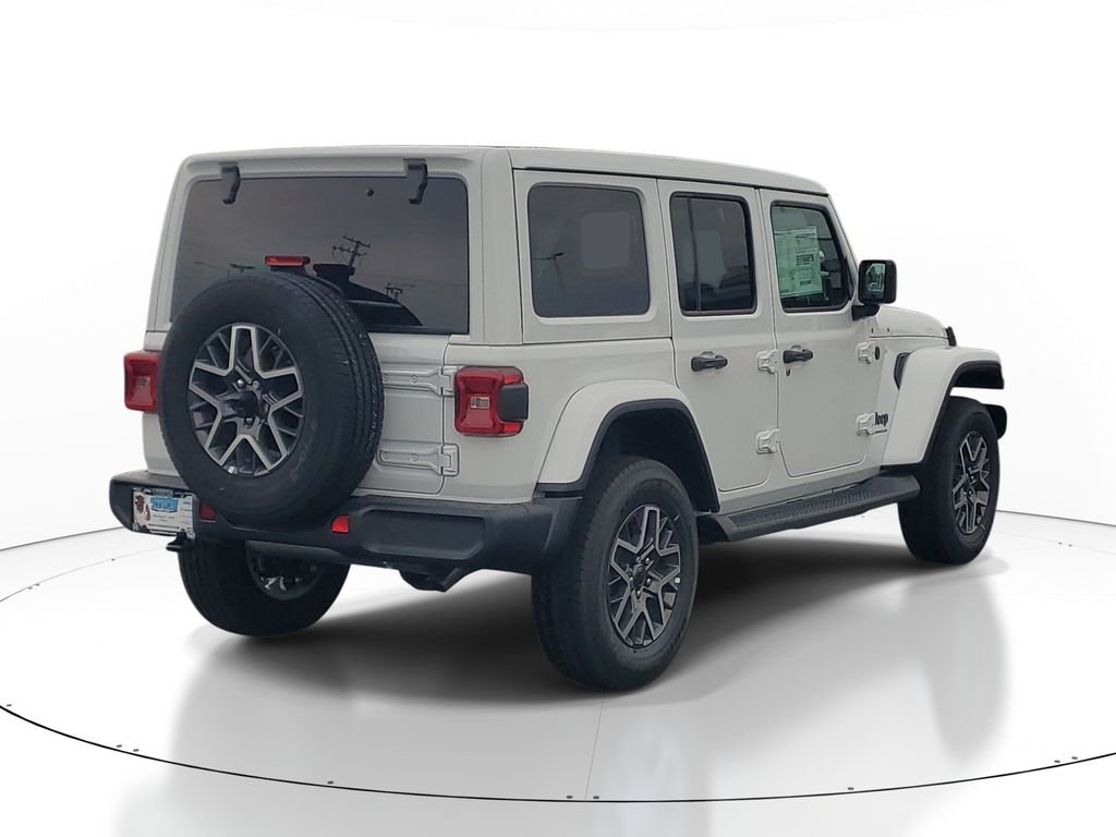 New 2026 Bright White Clear-Coat Exterior Paint Jeep Sahara image 4
