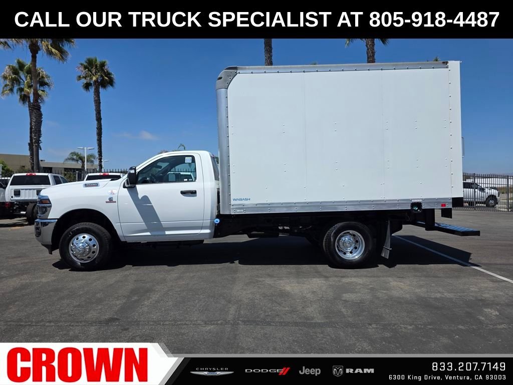 New 2025 Bright White Clear-Coat Exterior Paint RAM Tradesman image 13