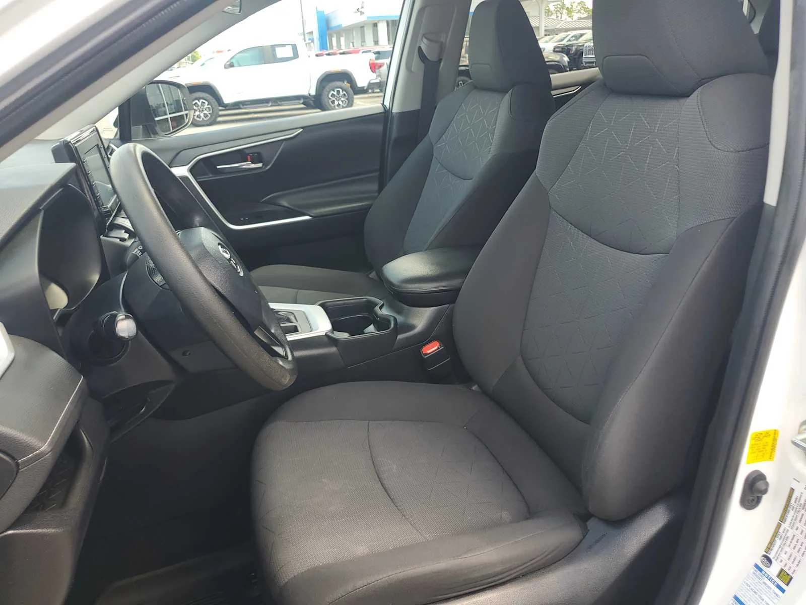 Used 2020 Super White White Toyota XLE image 20