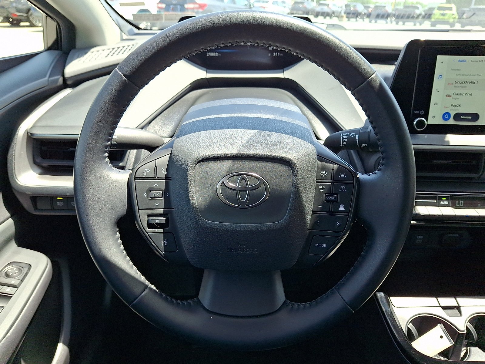 Used 2025 Midnight Black Metallic Toyota LE image 20