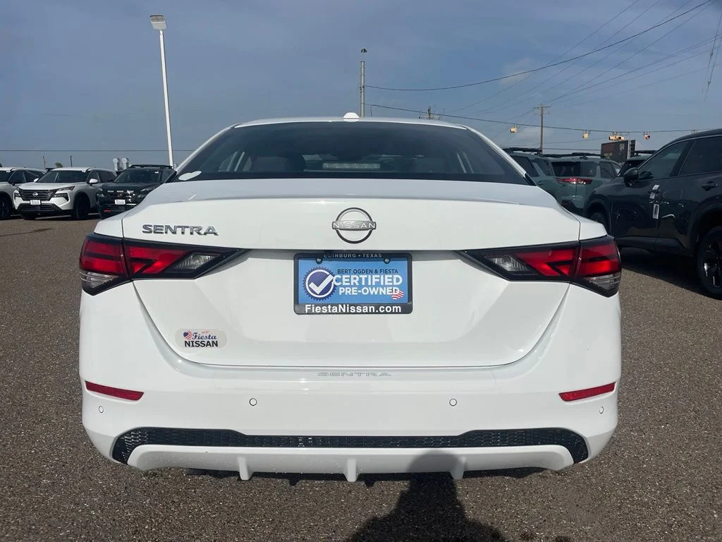 Certified Used 2025 White Nissan SV image 6